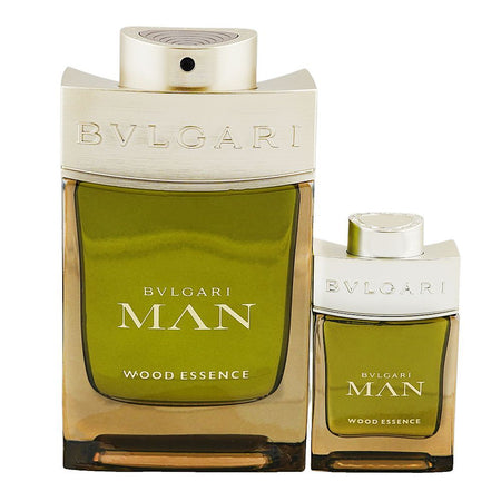 Bvlgari Man Wood Essence Gift Set: Eau De Parfum, 100ml+Eau De Parfum 15ml, For Men, 2-Pack - Main Image