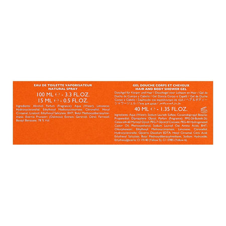 Hermes Terre D'Hermes Gift Set: Parfume 100ml + Parfume 15ml + Shower Gel 40ml, For Men, 3-Pack - Image 4