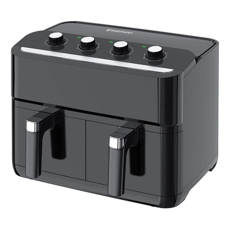 West Point Deluxe Double Basket Dual Air Fryer, 2x1150W, 2x4.5 Liter, WF-4258 - Main Image