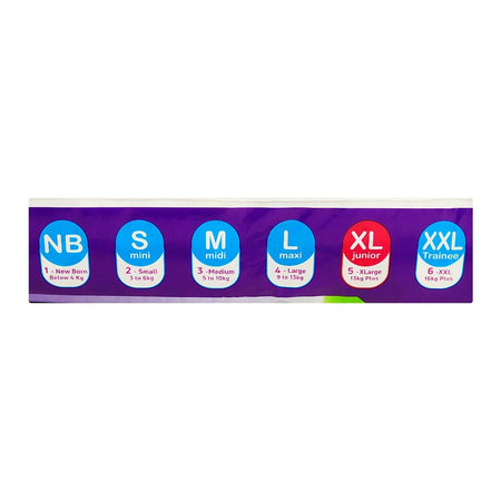 Bona Papa Magic Baby Diapers, XL Junior, 13Kg Plus, No. 5, 48-Pack - Image 4
