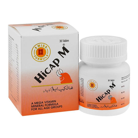 Hicap-M, Bottle (30 Tablets) - Main Image