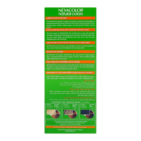 Neva Permanent Hair Color Cream - Salon Quality Hair Dye, 50ml, 6.7 Chocolate Brown - Image 2