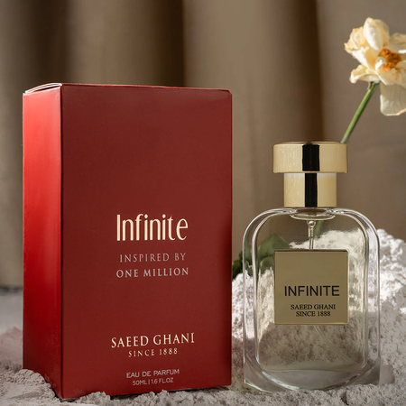 Saeed Ghani Infinite Perfume Inspired By One Million, Eau de Parfum, For Men, 50ml Image 2