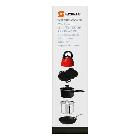 Sayona Infrared Cooker, 2000W, SIC-4646 - Image 2