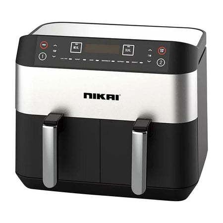 Nikai Double Basket Dual Air Fryer, 2460W, 2x4 Liter, NAF282DX - Main Image