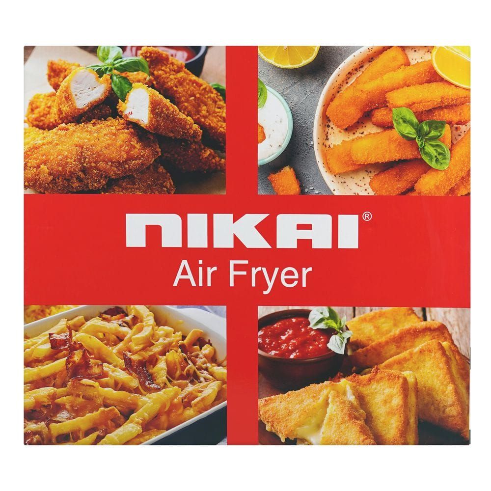 Nikai Double Basket Dual Air Fryer, 2460W, 2x4 Liter, NAF282DX - Image 3