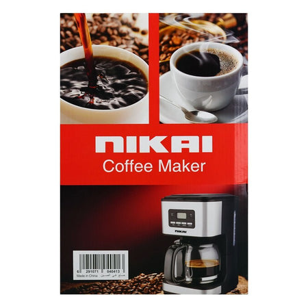 Nikai Coffee Maker, 900W, 1.5L Capacity Glass Jug, NCM2120DSX - Image 3