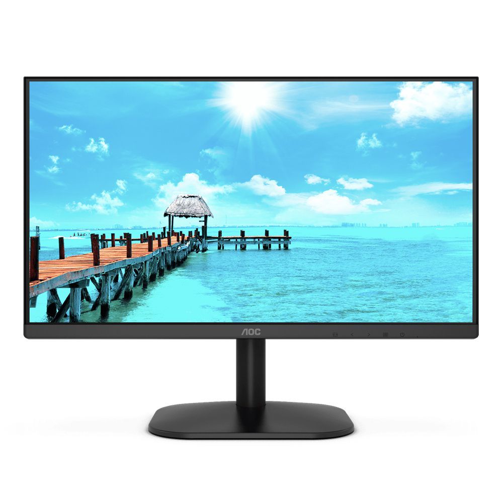 AOC 21.5" Ultra Slim Narrow Border LED Monitor, Adaptivesync, 75Hz, 22B2HN - Main Image