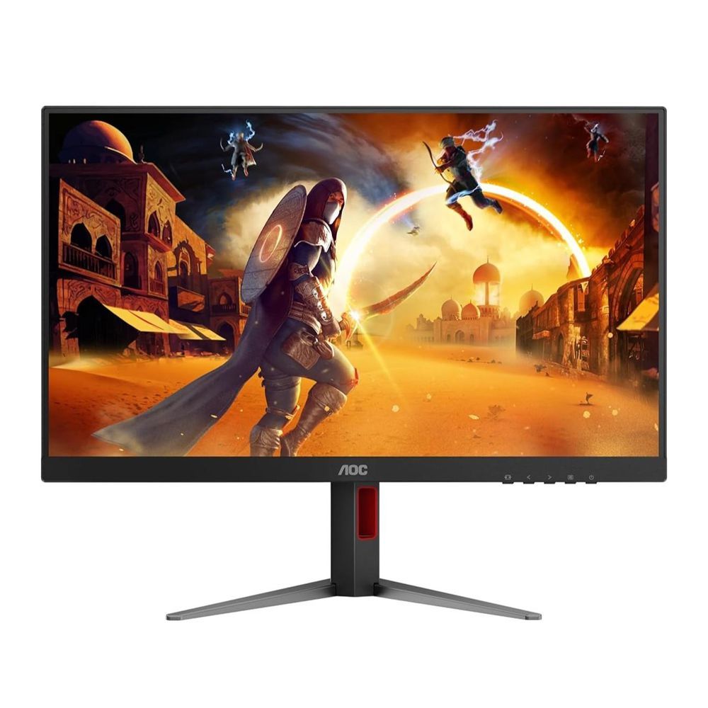 AOC 23.8" 3-Sided Frameless Ergonomic Fast IPS LED Gaming Monitor, G-Sync Compatible, 180Hz, 24G4 - Main Image