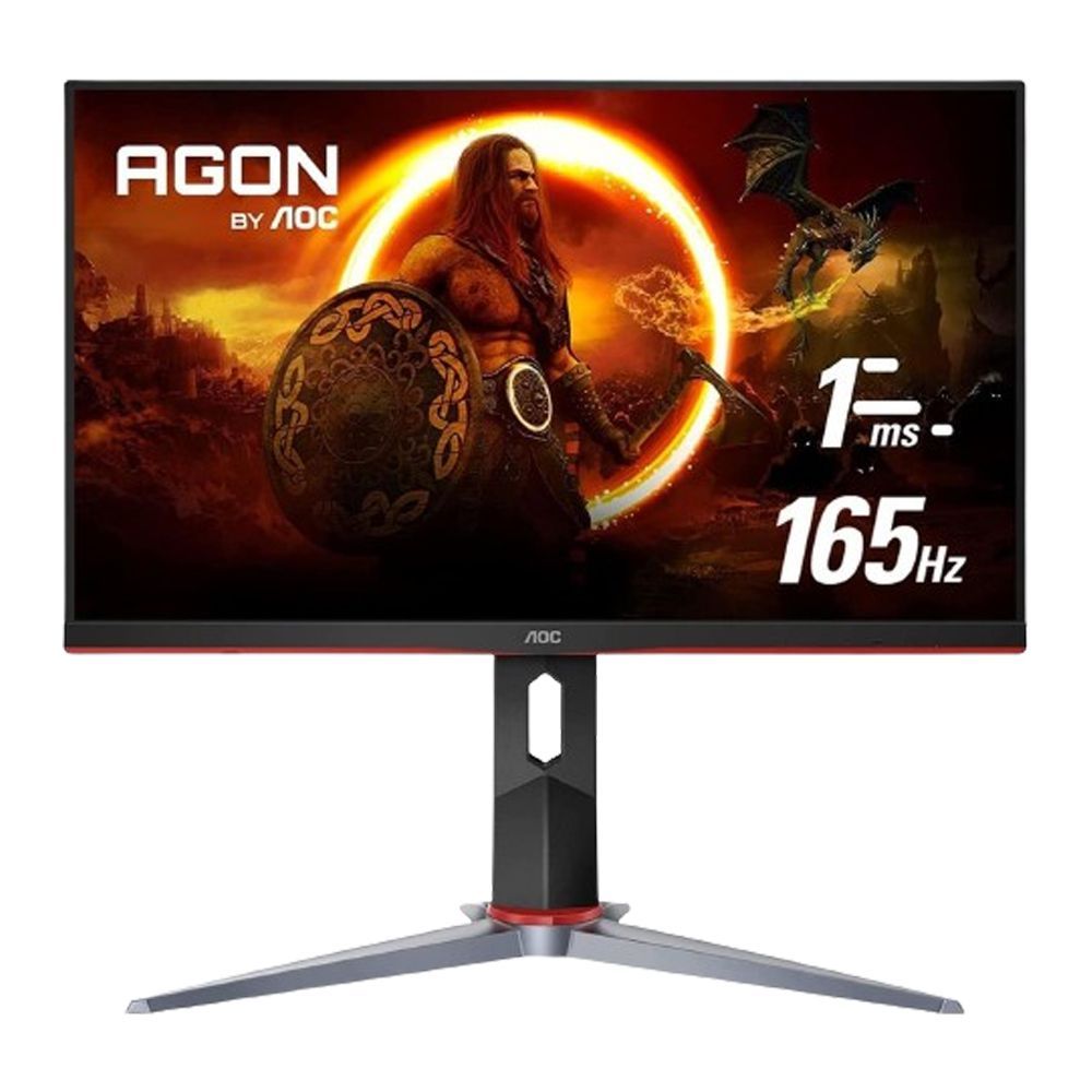 AOC 24" Ultra Narrow LED Gaming Monitor, G-Sync Compatible, 165Hz, 24G2SP - Main Image