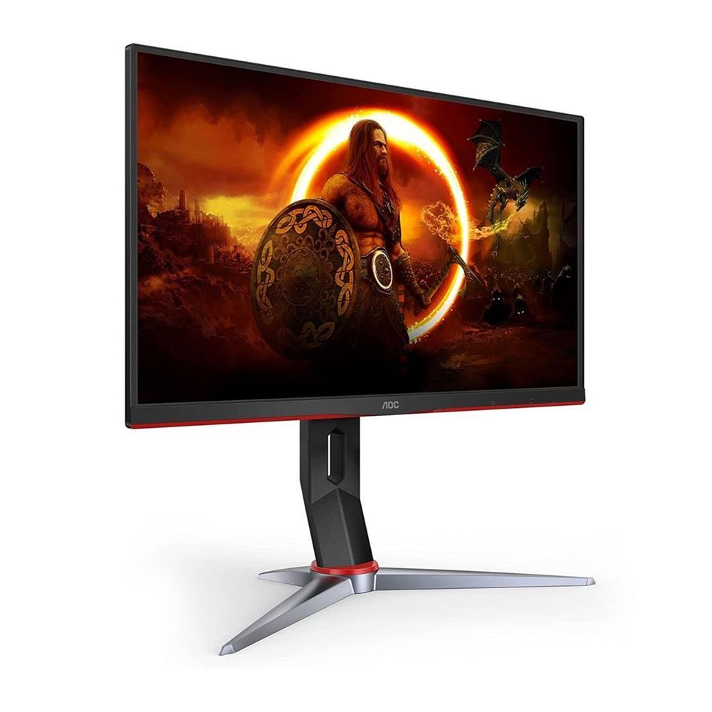 AOC 24" Ultra Narrow LED Gaming Monitor, G-Sync Compatible, 165Hz, 24G2SP - Image 2