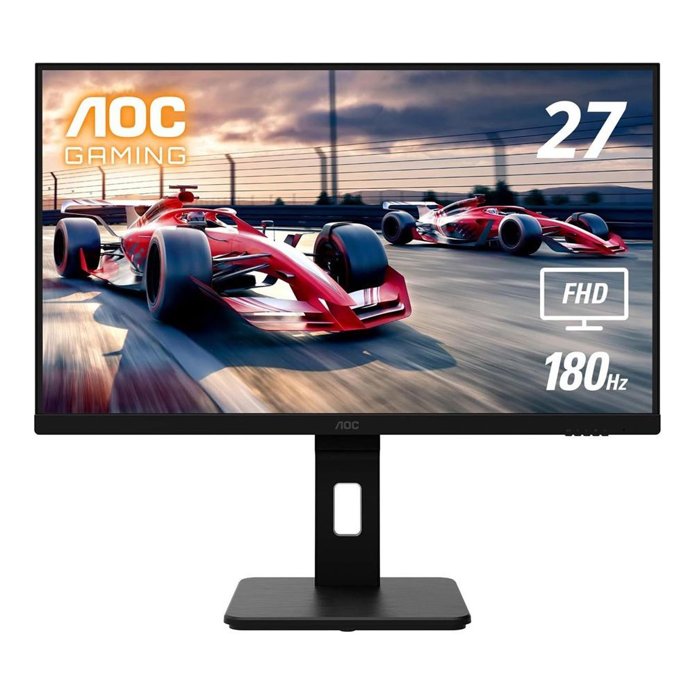 AOC 27" 3-Sided Frameless LED Gaming Monitor, Adaptivesync, 180Hz, 27G15N - Main Image
