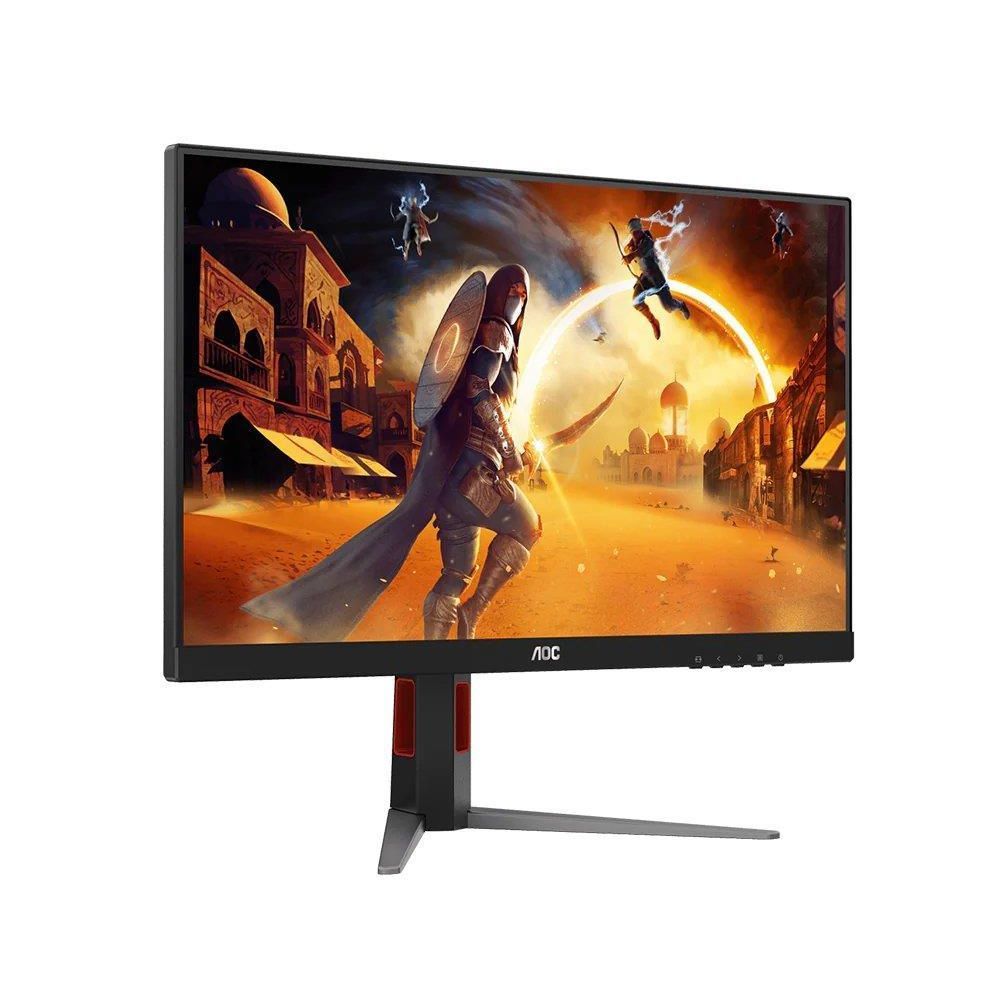 AOC 27" 3-Sided Frameless Ergonomic LED Gaming Monitor, Adaptivesync, 180Hz, Q27G4N - Image 3