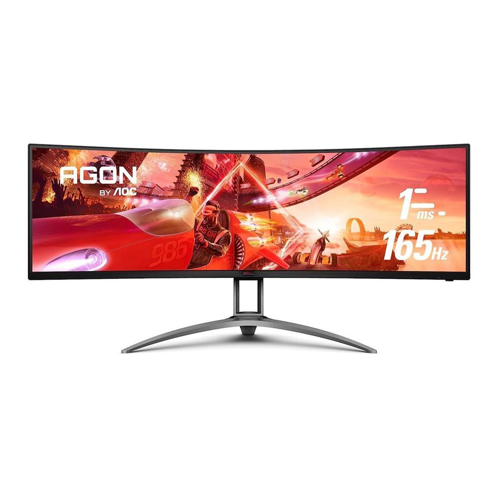 AOC 49" Frameless Curved LED Gaming Monitor, Freesync Premium Pro, 165Hz, AG493UCX2 - Main Image