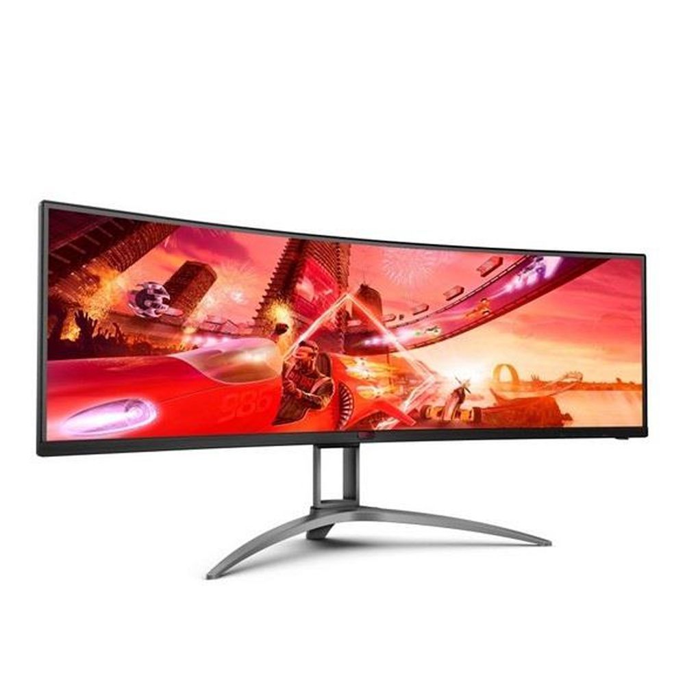 AOC 49" Frameless Curved LED Gaming Monitor, Freesync Premium Pro, 165Hz, AG493UCX2 - Image 3