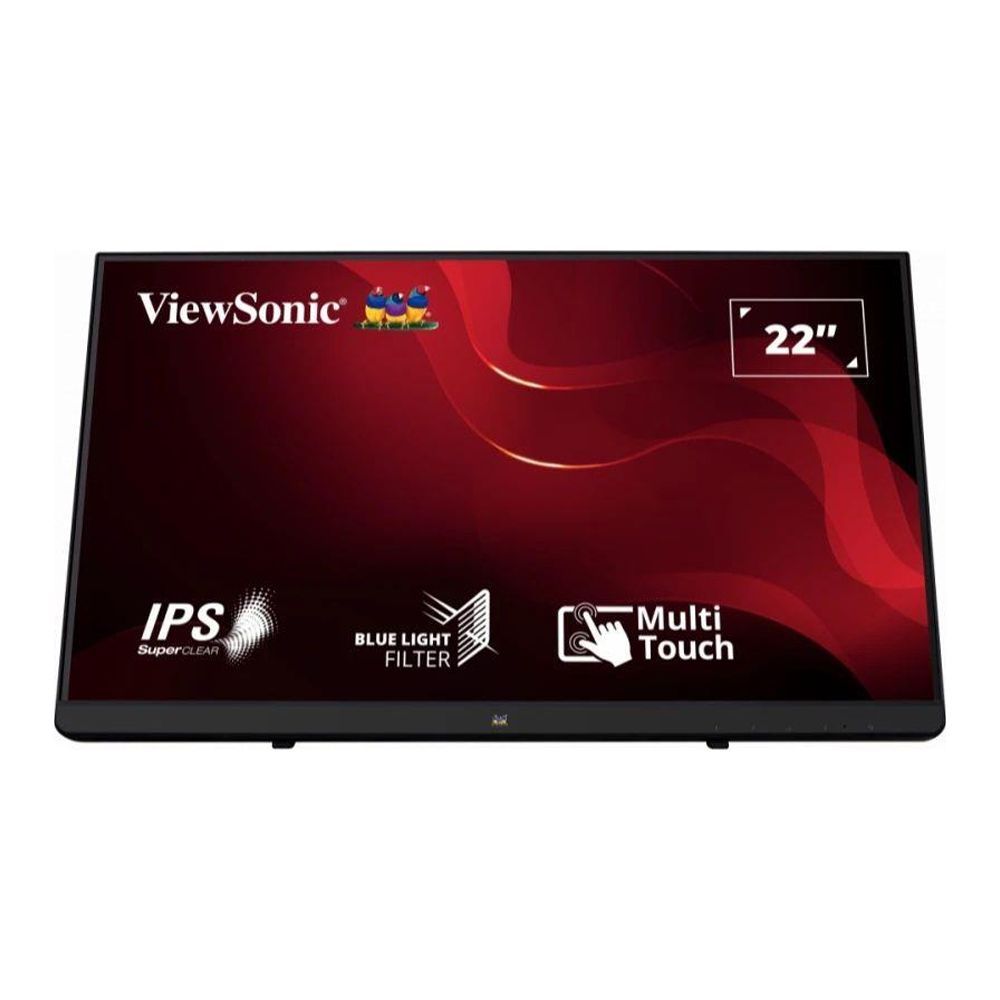 Viewsonic 22" Frameless Portable 10-Point Touch Screen LED Monitor, TD2230 - Main Image