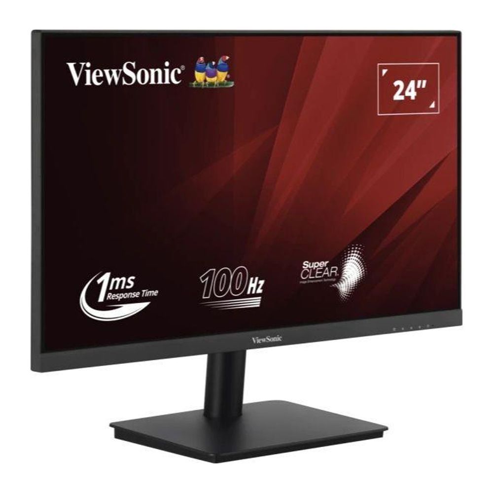 Viewsonic 24" Eye Protech Full HD LED Monitor with Dual 2W speakers, VA2406-MH - Image 2