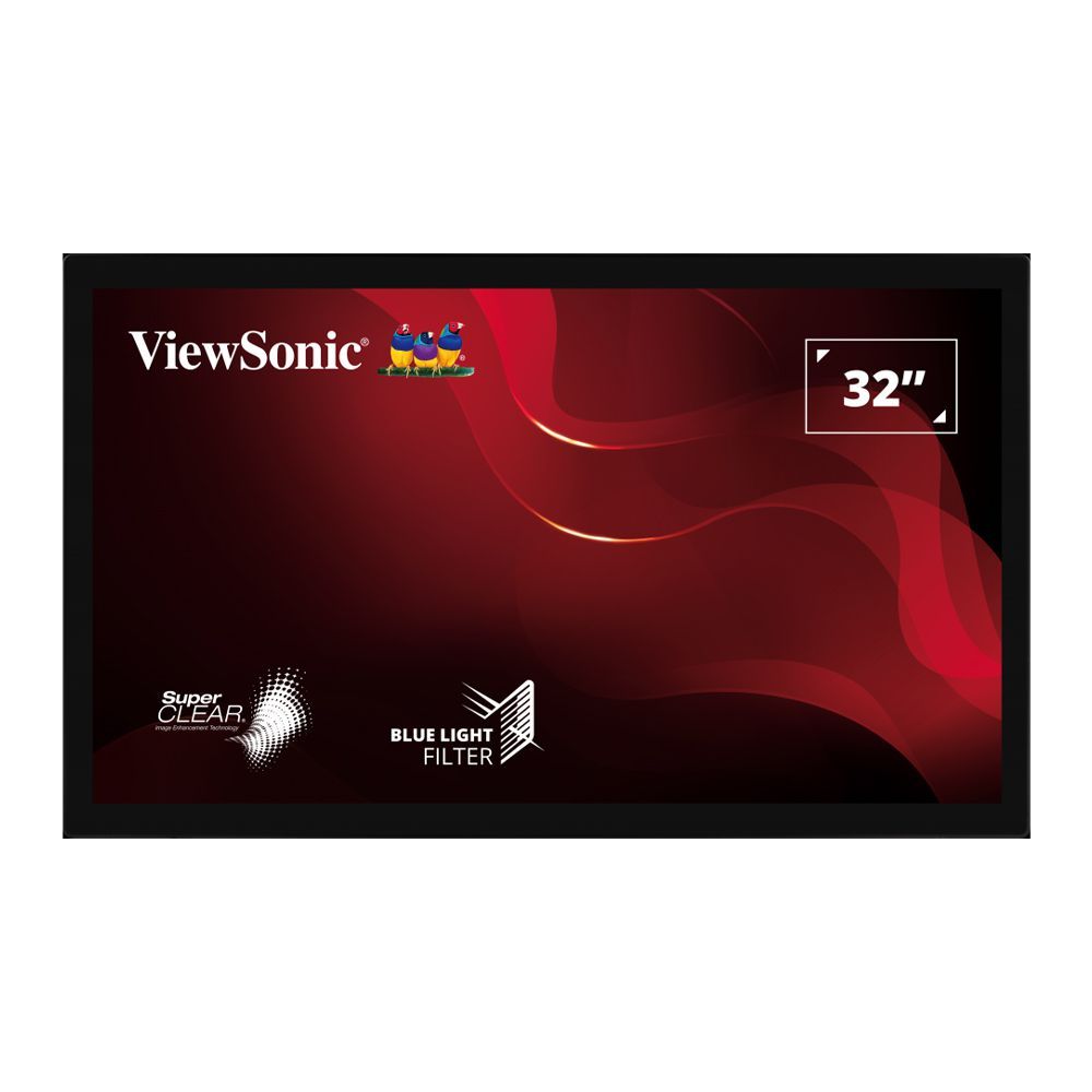 Viewsonic 32" Open Frame Touch Screen LED Monitor with 24/7 Operation, TD3207 - Main Image
