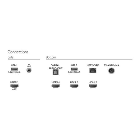 Philips 7400 Series 50" 4K Ultra HD LED Android Smart TV, 50PUT7406_98 - Image 3