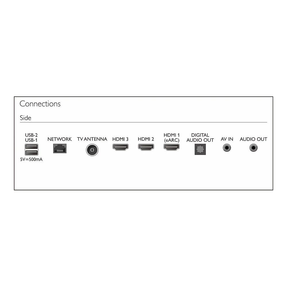 Philips 8100 Series 55" 4K Ultra HD QLED Google Smart TV with HDR 10+/HLG, 55PQT8169_98 - Image 3