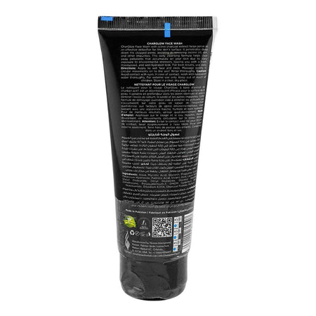 Hemani Char Glow Complete Detox Face Wash with Activated Charcoal, 100ml - Image 2