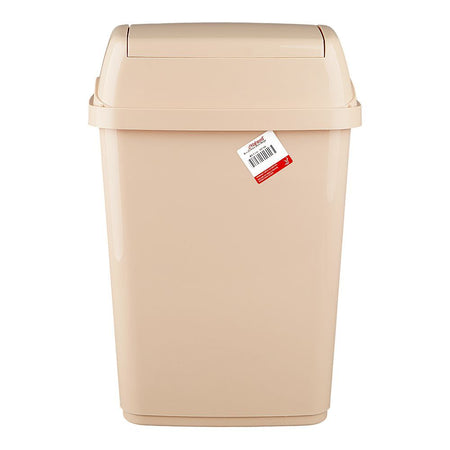 Graceware Eco Dustbin, 26 Liters, Beige - Image 5