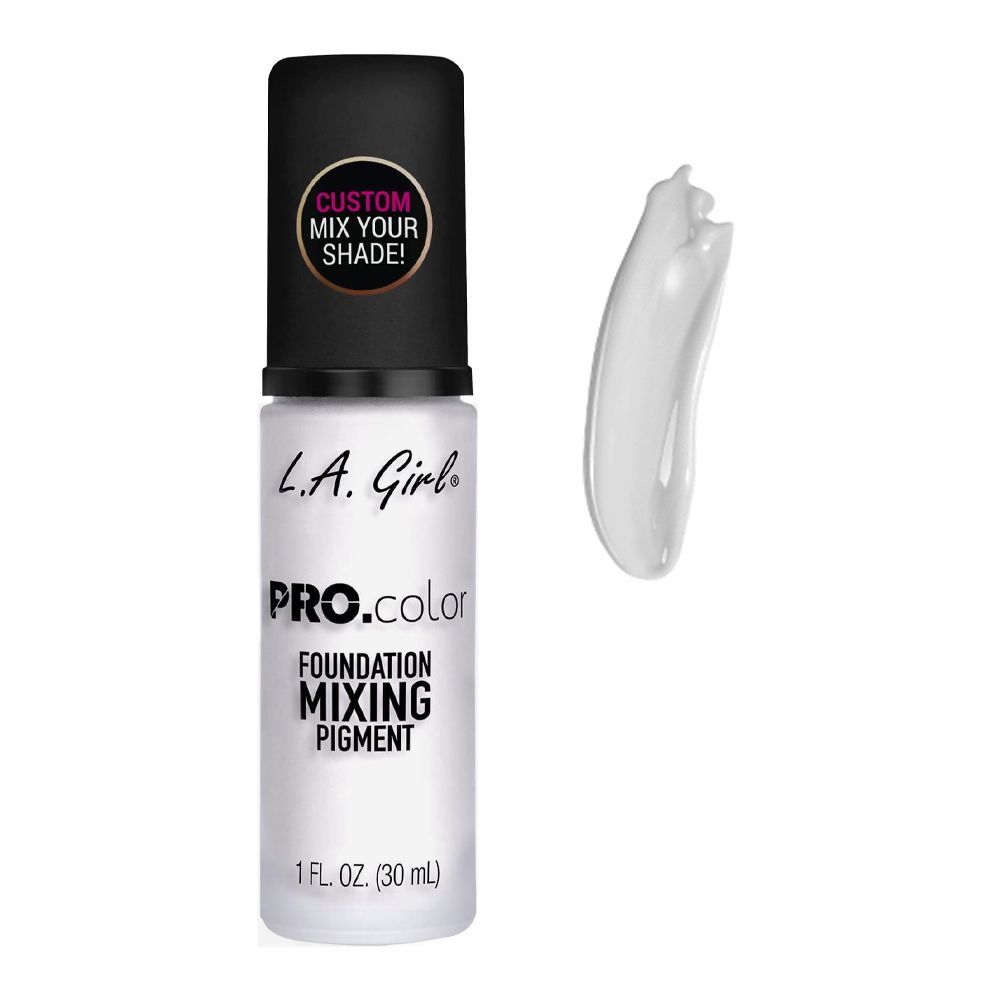 L.A. Girl Pro.Color Foundation Mixing Pigment, 30ml, GLM711 White - Main Image