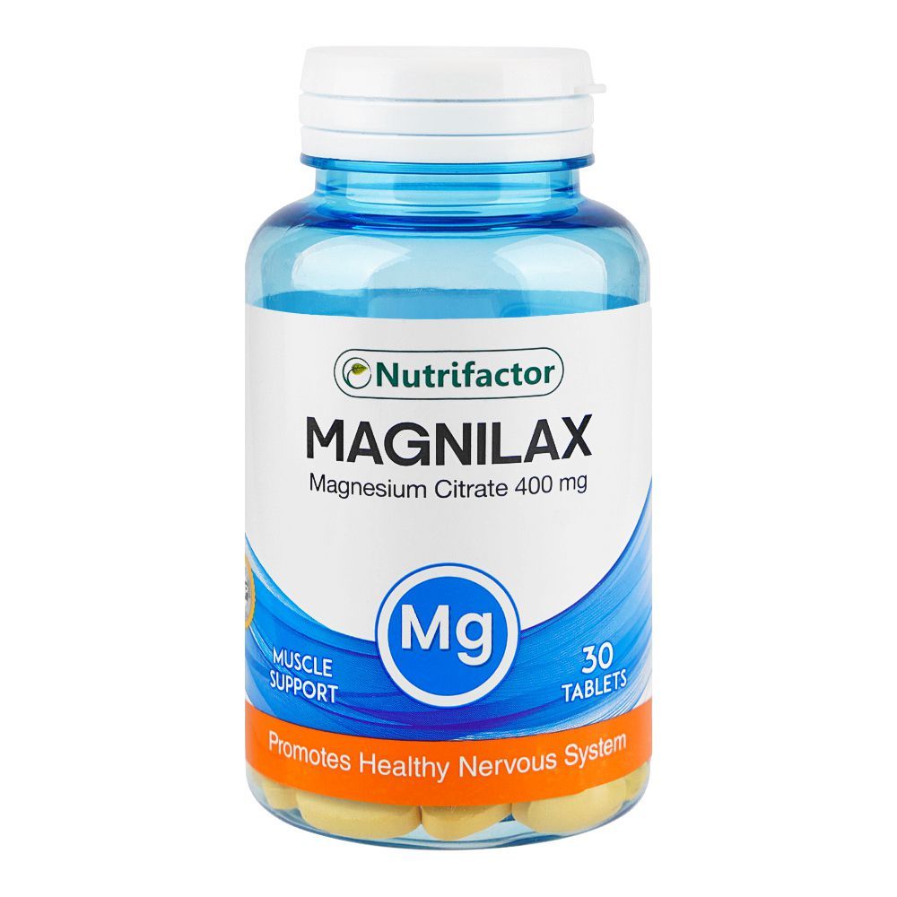 Nutrifactor 400mg Magnilax Tablets, 30-Pack - Main Image