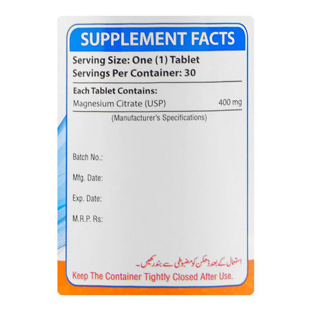 Nutrifactor 400mg Magnilax Tablets, 30-Pack - Image 3
