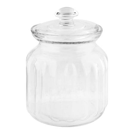 Pasabahce Viva Silicone Gasket Jar, Glass Storage Container with Silicone Seal, 900ml, 96374 - Main Image