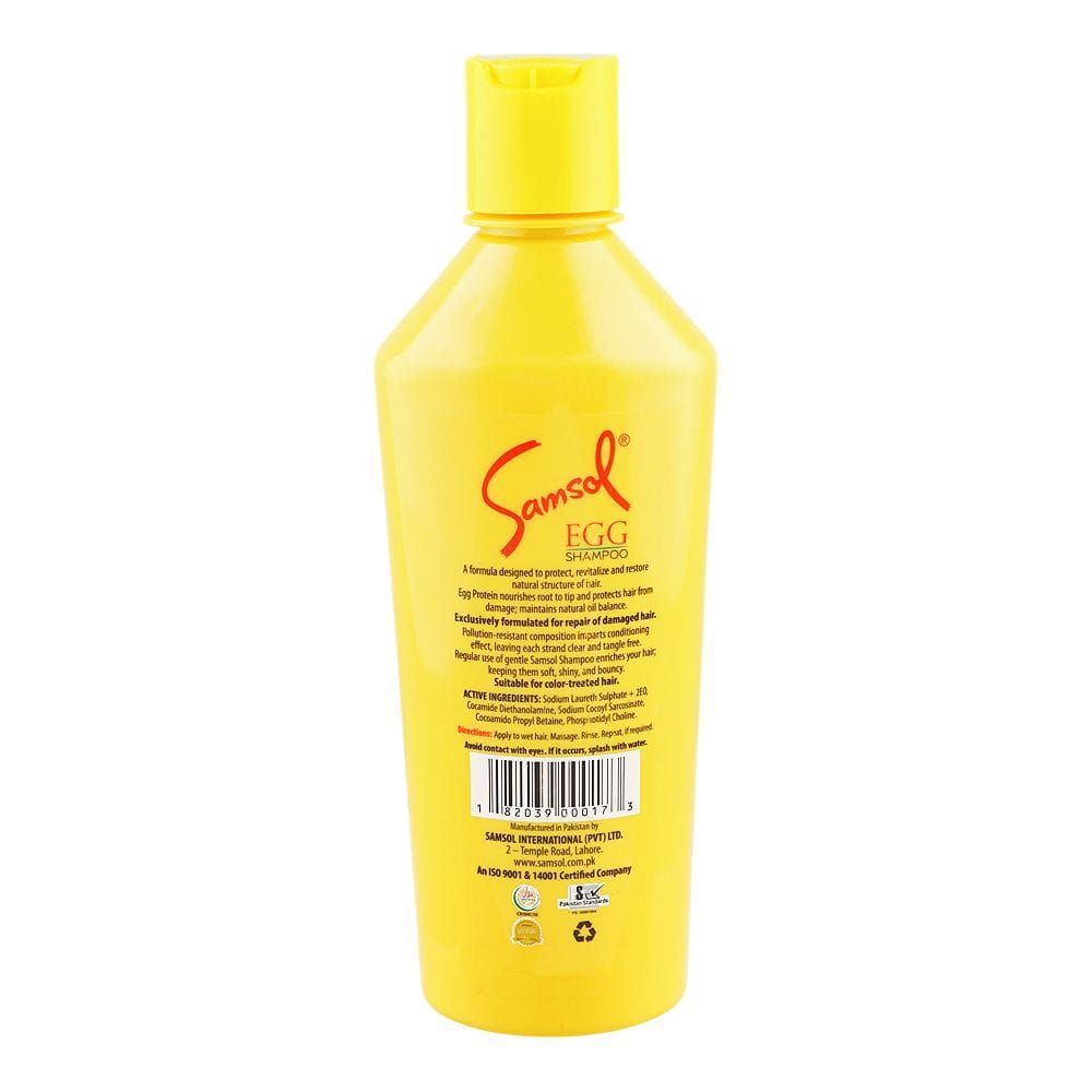 Samsol Egg Daily Use Shampoo, 400ml - Image 2