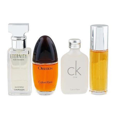 Calvin Klein Mini Gift Set For Women, (Eternity, Obsession, Ck One, Escape) 15ml Each, 4-Pack - Main Image