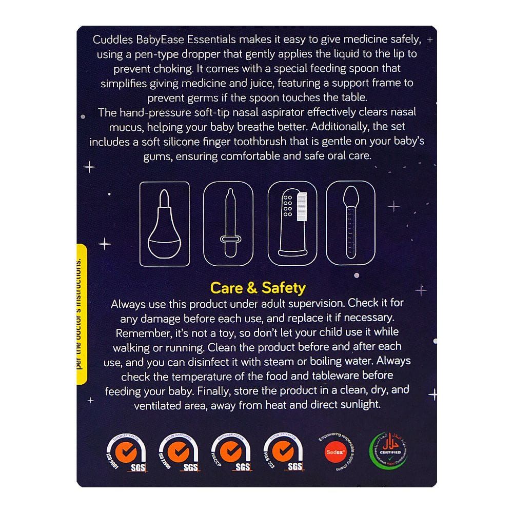 Cuddles Baby ease Essentials, BPA Free, For 0+ Months, Yellow - Image 3