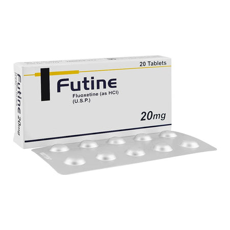 Futine Tablets 20mg, Box (20 Tablets) - Main Image