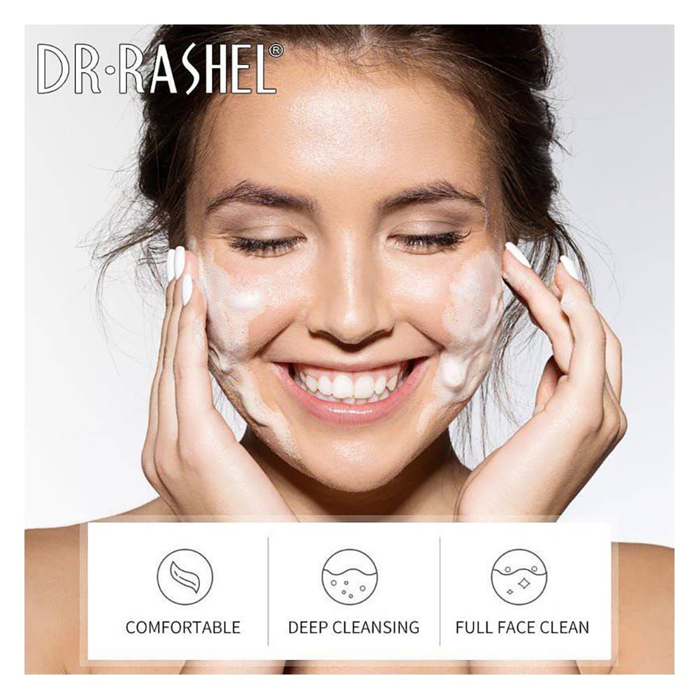 Dr. Rashel Hyaluronic Acid Moisturizing & Smoothing Face Wash, For All Skin Types, 100g - Image 8