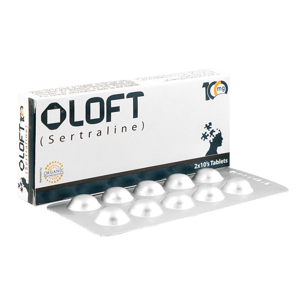 Organic Pharmaceuticals Oloft Tablet, 100mg, 20-Pack - Main Image