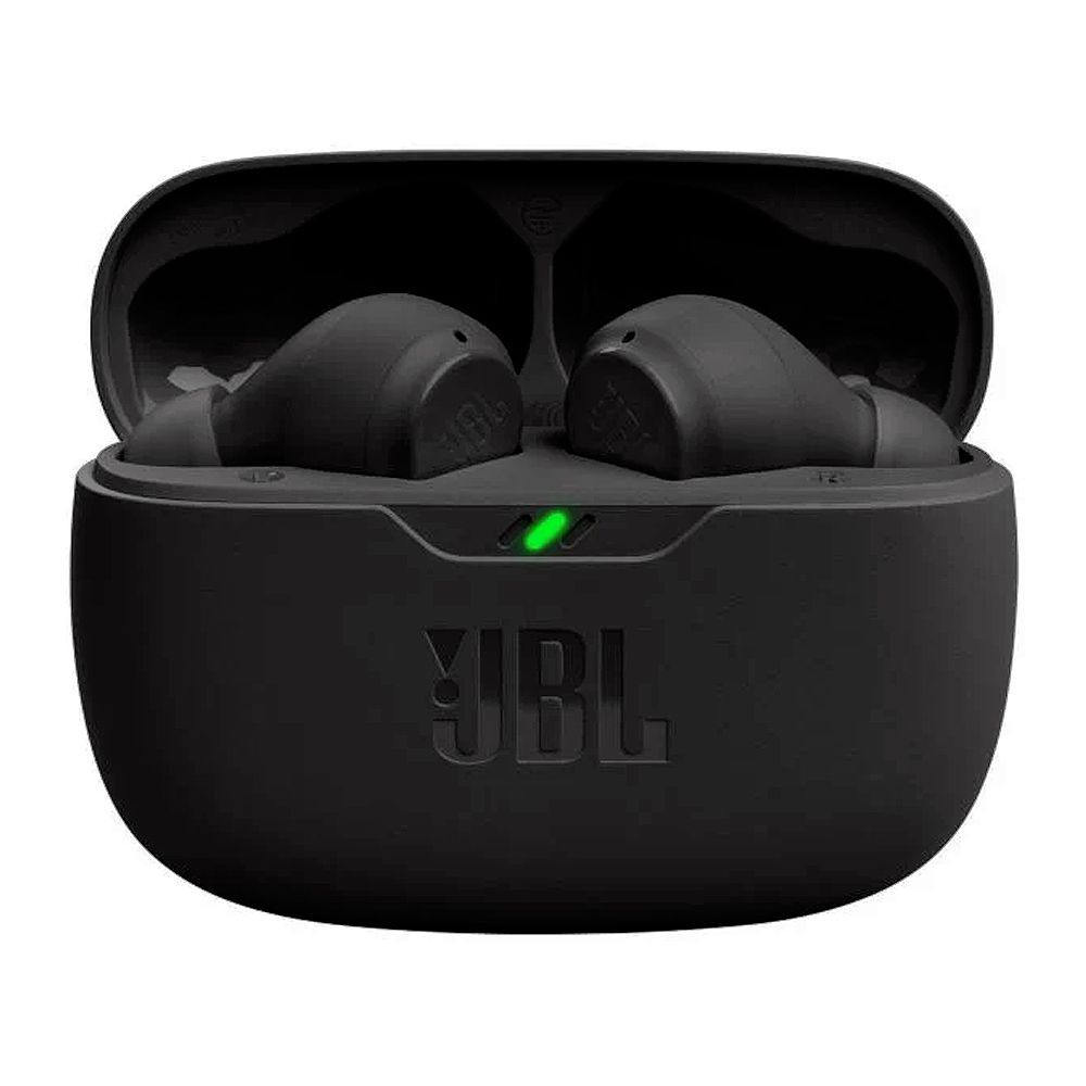 JBL Wave Beam True Bluetooth Wireless Earbuds, Rich Sound, Ergonomic Fit, Bluetooth, Black - Main Image