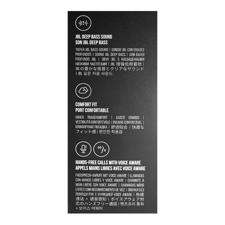 JBL Wave Beam True Bluetooth Wireless Earbuds, Rich Sound, Ergonomic Fit, Bluetooth, Black - Image 7