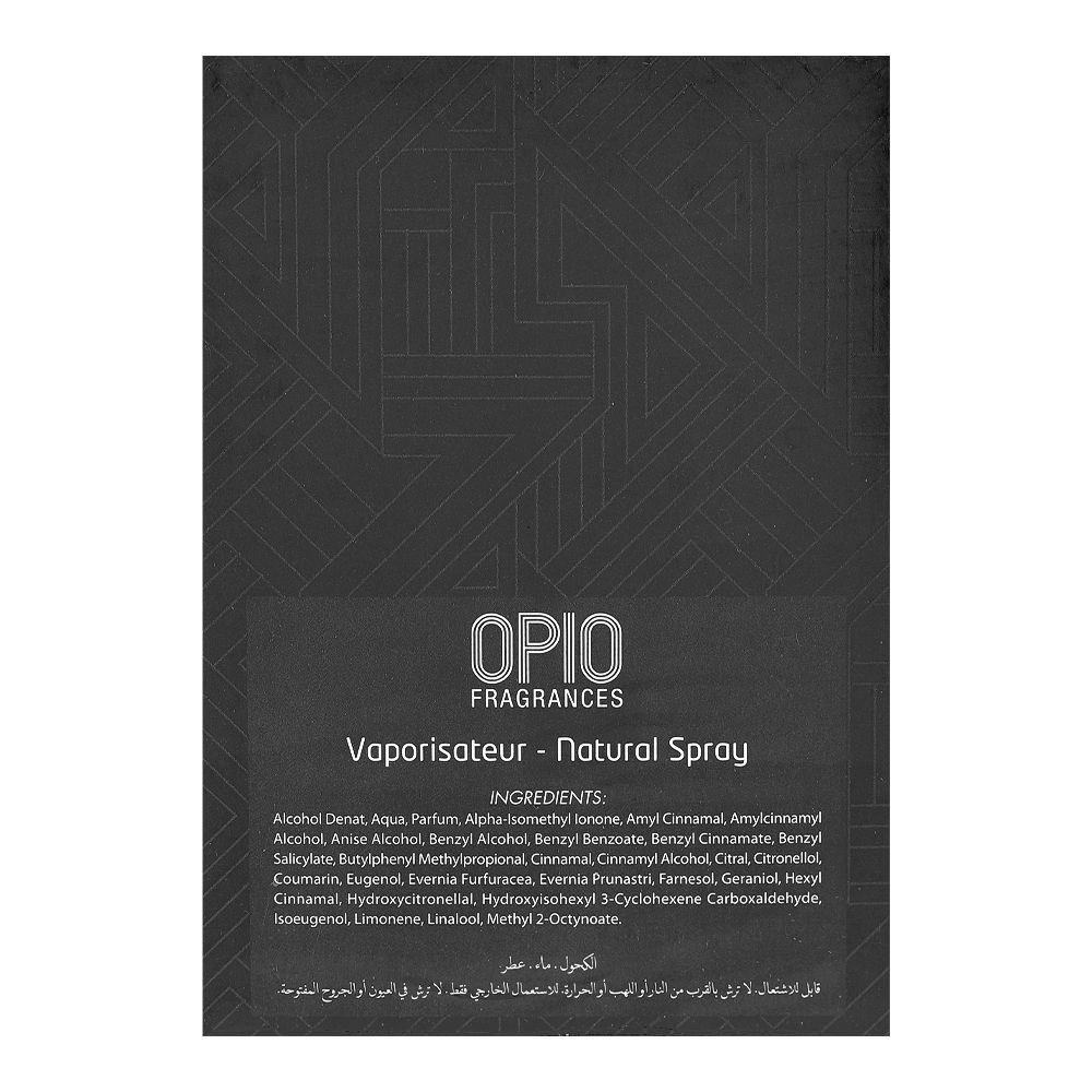 Opio Momentum, Eau de Parfum, For Men, 100ml - Image 3