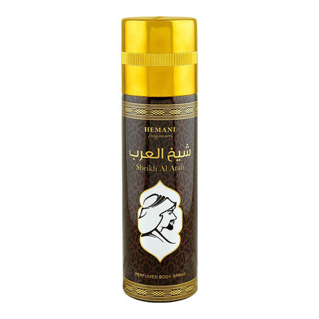 Hemani Sheikh Al Arab Perfumed Deodorant Body Spray, For Men & Women, 200ml - Main Image