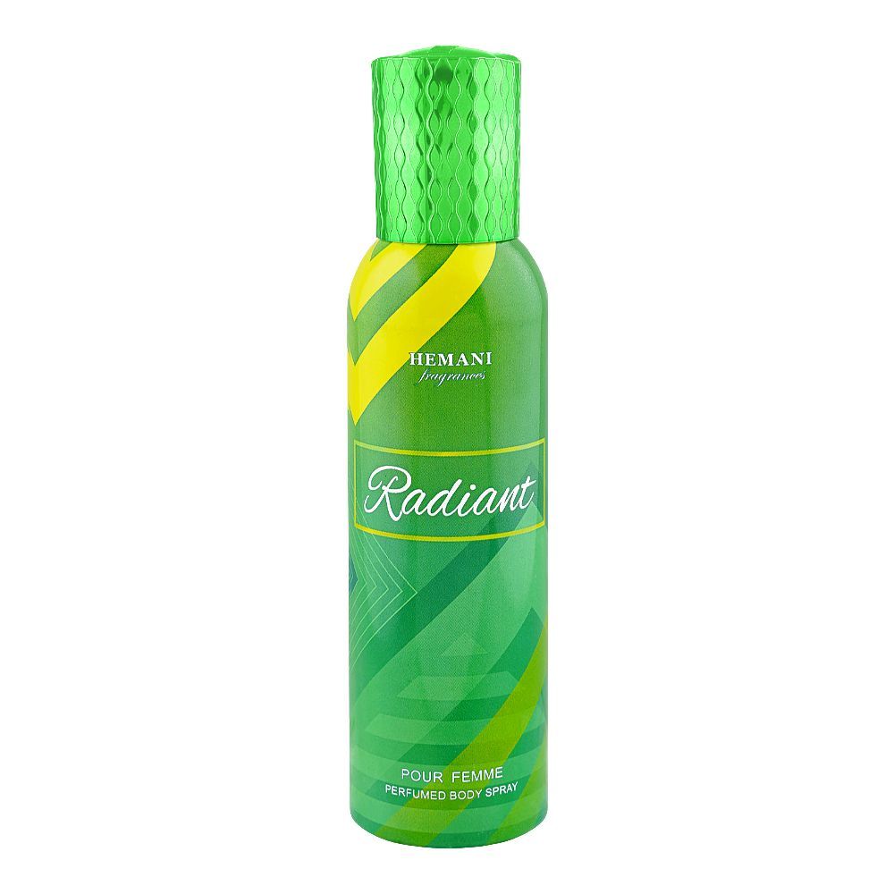 Hemani Radiant Perfumed Deodorant Body Spray, For Women, 200ml - Main Image