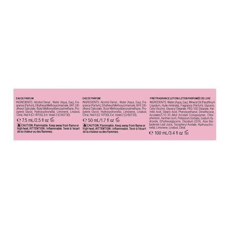 Victoria Secret Bombshell Gift Set: Eau de Parfum 50ml & 7.5ml+Body Lotion 100ml, For Women, 3-Pack - Image 4