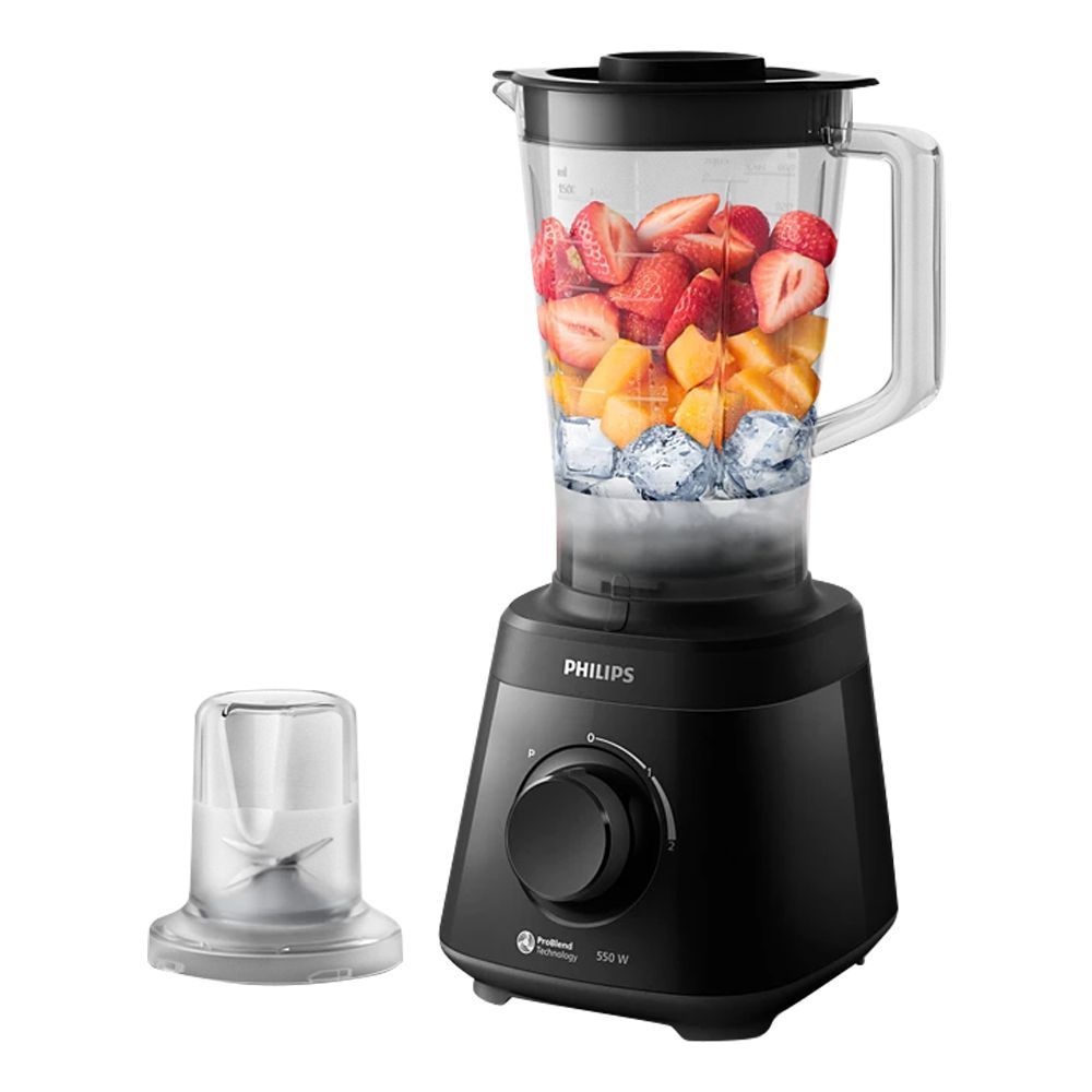 Philips 3000 Series Problend Blender, 550W, 2000ml Plastic Jug, HR2141/92 - Main Image