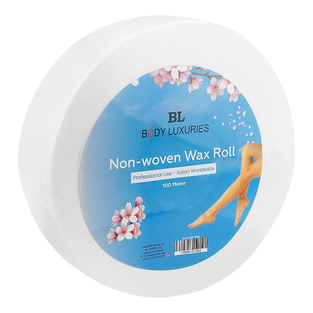 Body Luxuries 100 Meter Non-Woven Wax Roll, BP-403 - Main Image