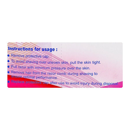 Coswin Safit Shave Body Razors, 6-Pack - Image 3