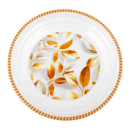 Sky Melamine 8" Nihari Plate, Brown, 1-Pack - Main Image