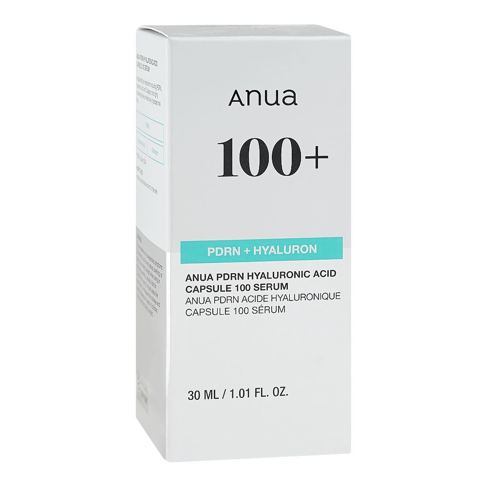 Anua 100+ PDRN Hyaluronic Acid Capsule Face Serum, For All Skin Types, 30ml - Main Image