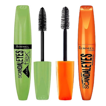 Rimmel Scandaleyes Flex & Volume Flash Mascara Duo, Black, 12ml Each, 2-Value Pack - Main Image