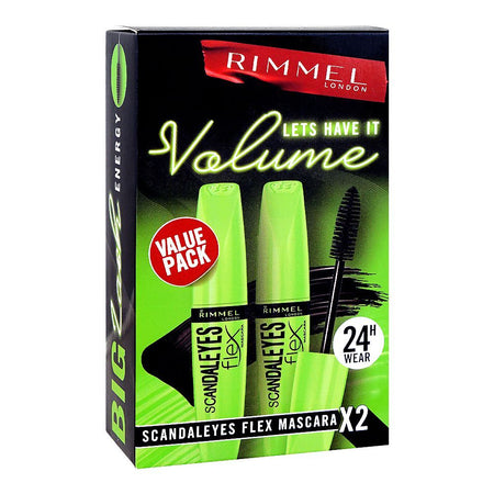 Rimmel Scandaleyes Flex Mascara, Black, 12ml Each, 2-Value Pack - Image 2