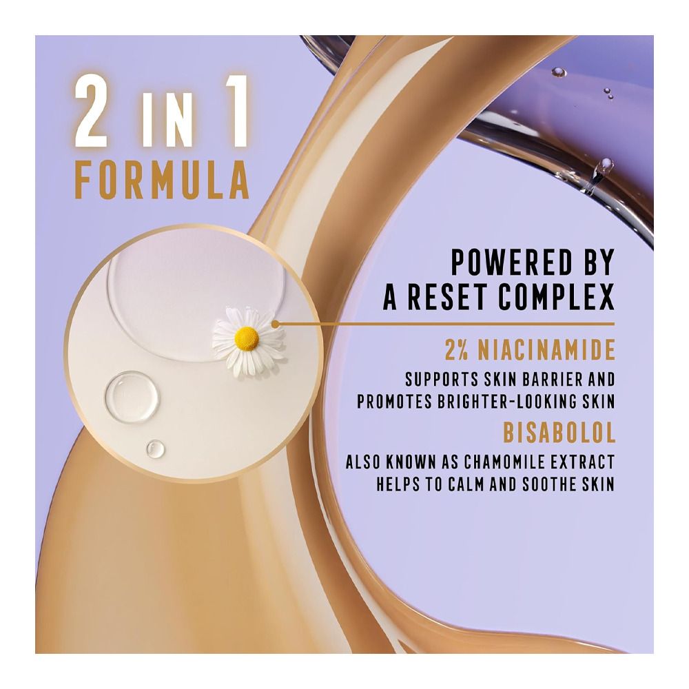 Max Factor Miracle Pure Skin Reset 2in1 Serum Foundation, 30ml,  60-80 Light To Medium - Image 3